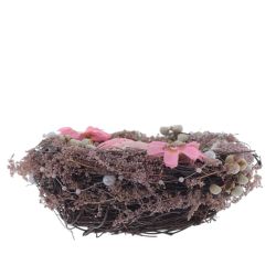 GAEM Изделие декоративное "Гнездо пасхальное", L13 W13,5 H7,5 см