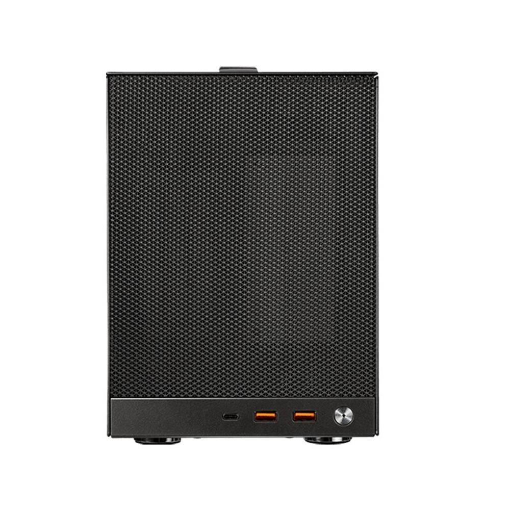 Корпус PcCooler K101 MESH, mITX, gray, без БП