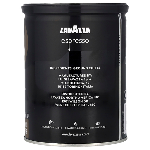 LavAzza Premium Coffees, эспрессо, молотый, 227 г (8 унций)