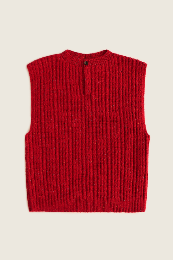 Жилет твидовый 26.NP.4.CLO.06.15, красный