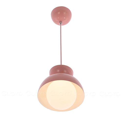 Подвесной светильник Cloyd ERMA-A P1 / Ø20 см - коралловый (арт.11340)
