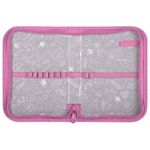 Пенал ПИФАГОР, 1 отделение, полиэстер, 19х13 см, "Leapfrog", 273472