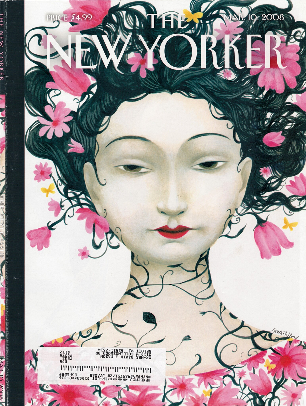 Журнал The New Yorker 10-03-2008, обложка