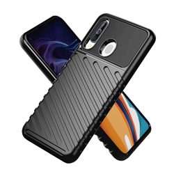 Чехол для Samsung Galaxy A60 (Galaxy M40) цвет Black (черный), серия Onyx от Caseport