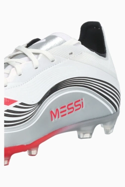 Бутсы adidas F50 Elite Messi FG Junior - серебряный