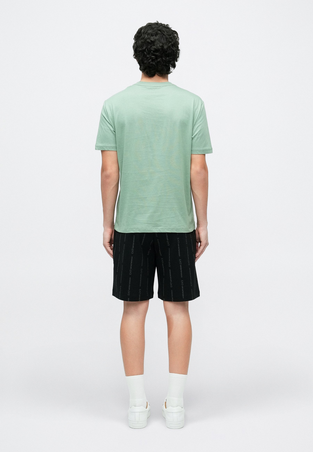EA7 Emporio Armani UNISEX - Футболка с принтом - Зелёный
