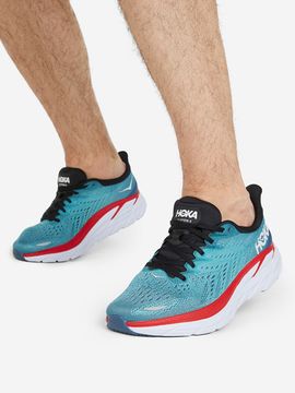 Кроссовки Hoka Clifton 8 Blue/Red