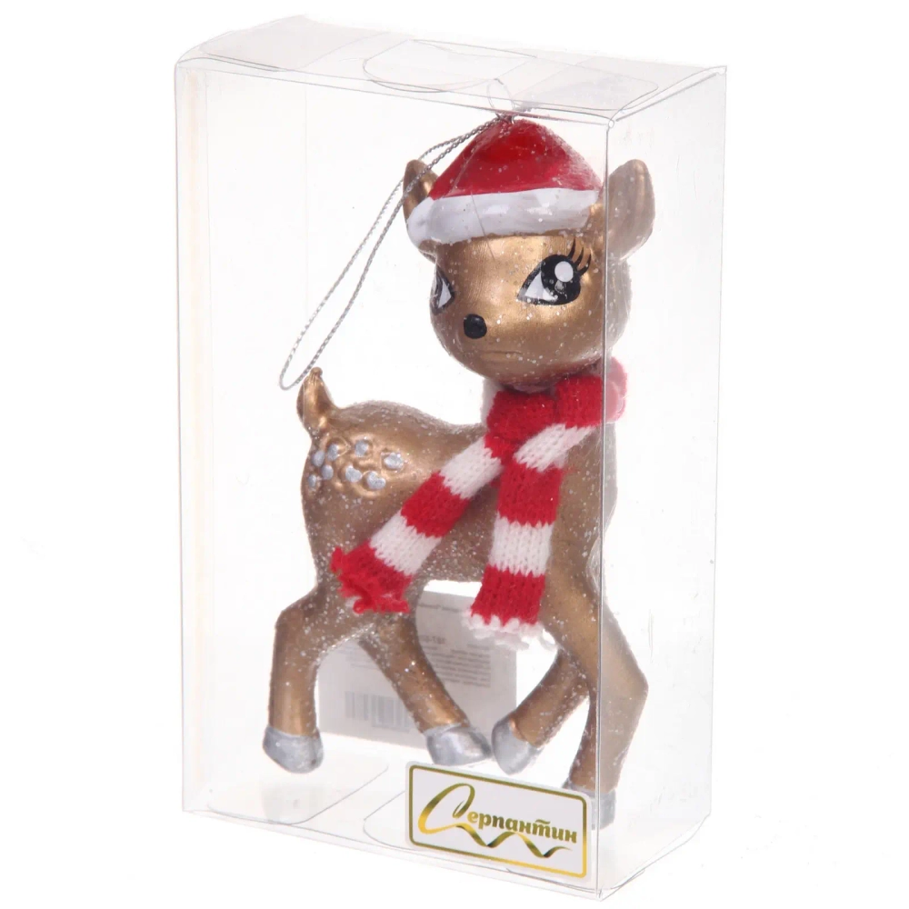 Елочная игрушка «Оленёнок» 7*4*12 см