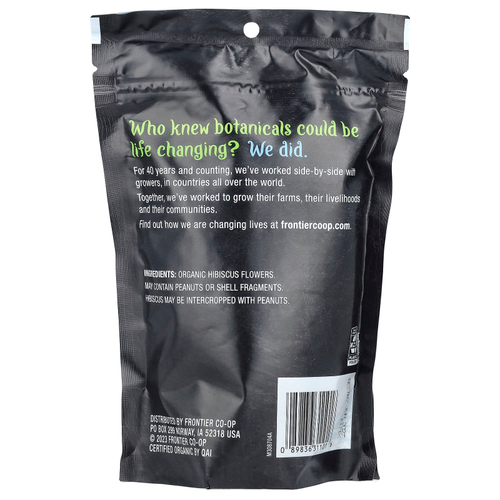 Frontier Co-op, органические цветы гибискуса, 165 г (5,82 унции)