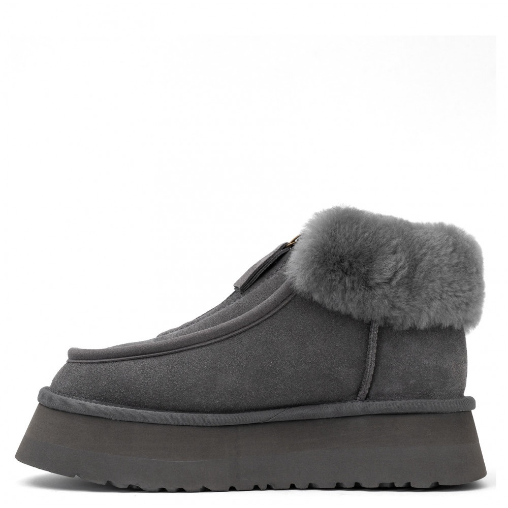 UGG Funkette Platform Boots Grey