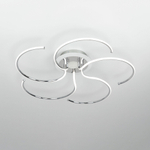 Citilux Джемини CL229251E LED RGB Люстра с пультом Хром