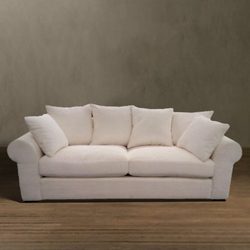 Диван Roomers Рокет белый Нидерланды вид спереди