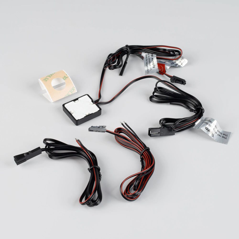 Диммер SR-PRIME-MIRROR-S29x26-BK (12-24V, 48-96W, TOUCH) (Arlight, IP20 Пластик, 2 года) 046146