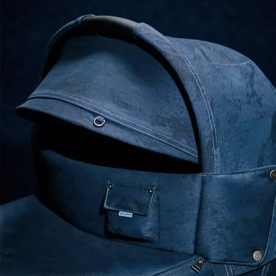 Коляска 2 в 1 Cybex Priam 4 Rebellious Luxury Denim Blue