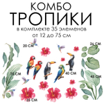 КОМБО стикеров ТРОПИКИ