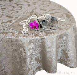Скатерть 170 Proflax Rondo taupe Германия