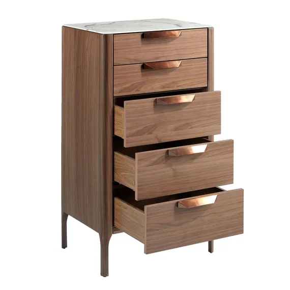 Комод Angel Cerda CP1806-A, 107х60 см, орех, керамика