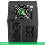 Источник бесперебойного питания Powercom Macan черный (MAC-1000)