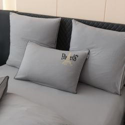 Комплект постельного белья на резинке «Парижская элегия»