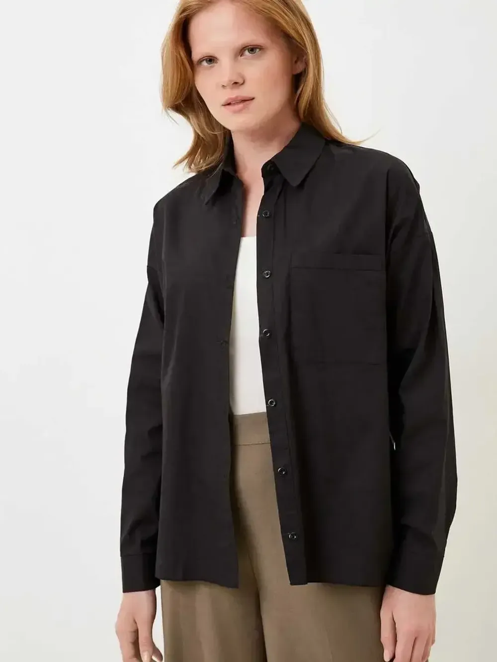 Рубашка  оверсайз