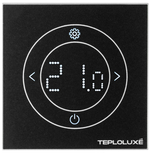 Терморегулятор электронный Теплолюкс Solus Zen Wi-Fi черный/серебро