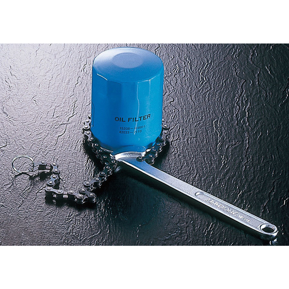 Съемник масляных фильтров, 60-140 мм, цепной KING TONY 3204