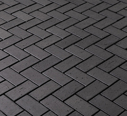 Vandersanden - Milano O., черный, 200x100x45 - Клинкерная тротуарная брусчатка