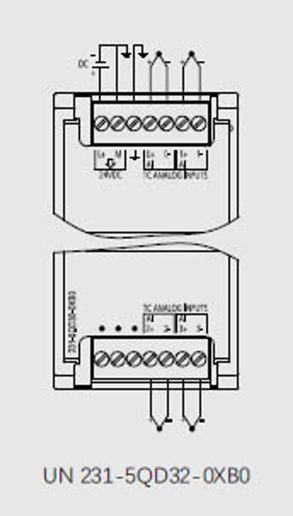 UN 231-5QD32-0XB0 Модуль температурный SM1231 4TC 16BITS