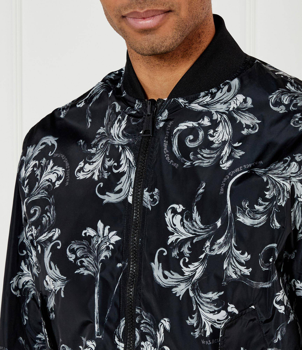 Двухсторонняя куртка бомбер Versace Jeans Couture - черный(78GASD07CQD92)