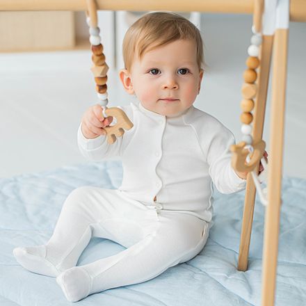 Слип на кнопках "Сливки" 0+