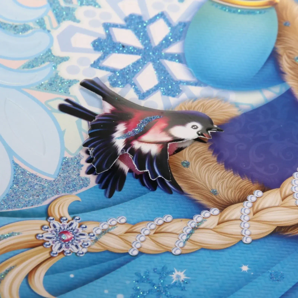 Плакат «Красавица Зима» 42*23 см