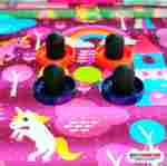 Детский игровой стол аэрохоккей «Милашка», 110×110×75 см