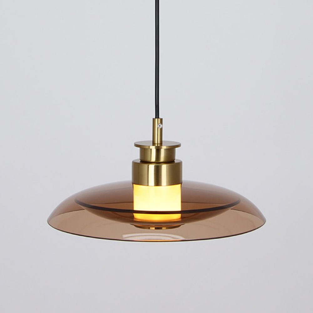 Подвесной светильник 8665P/L gold/amber