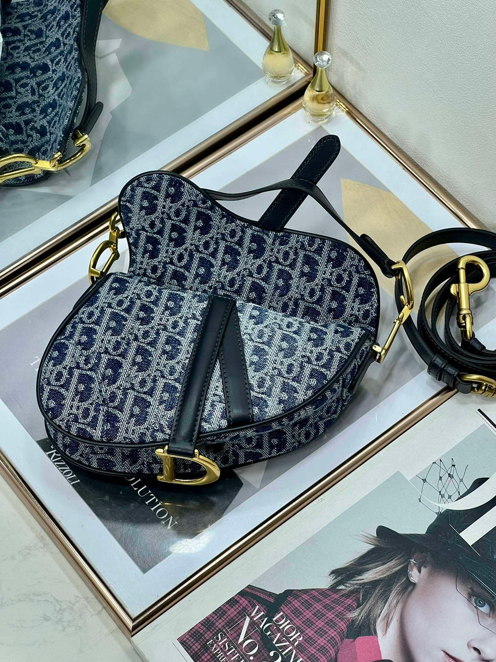 Christian Dior Saddle Bag 21 cm