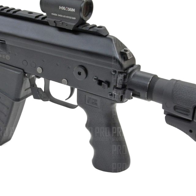 Пистолетная рукоятка на АК прорезиненная, Pufgun