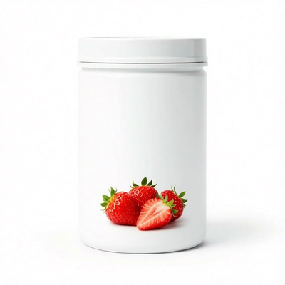 Сухая высокобелковая смесь со вкусом клубники туба 450 гр.