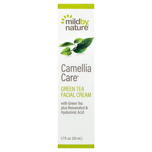Mild By Nature, Camellia Care®, крем для лица с зелёным чаем, 50 мл (1,7 жидк. унции)