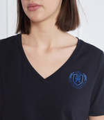 футболка crest v-nk Tommy Hilfiger - темно-синий(WW0WW37204)