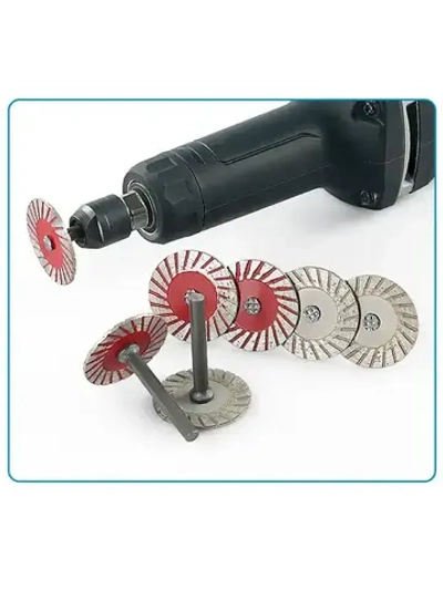 Диск зачистной алмазный для СВП 40х2 мм хвостовик 6 мм