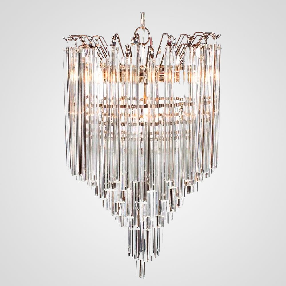 Подвесная Люстра Odeon Chandelier Glass Clear By Imperiumloft
