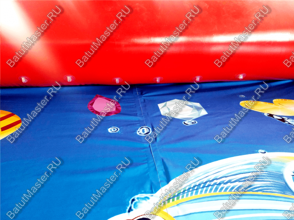 Надувной бассейн "Восьмигранник", 9*9*0.65 м, с принт-печатью на дне