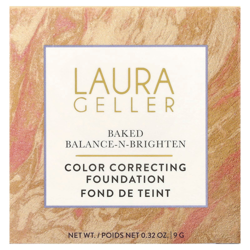 Laura Geller, Baked Balance-N-Brighten, тональный крем для коррекции цвета, 0006021B фарфоровый, 9 г (0,32 унции)