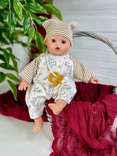 Кукла Nines 29см Golosito мягконабивная (N0624A2)