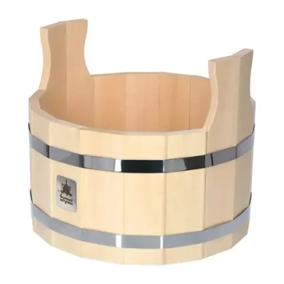 Ушат «Шайка», 15 л, система регулировки обручей липа «Банные штучки», упаковка коробка