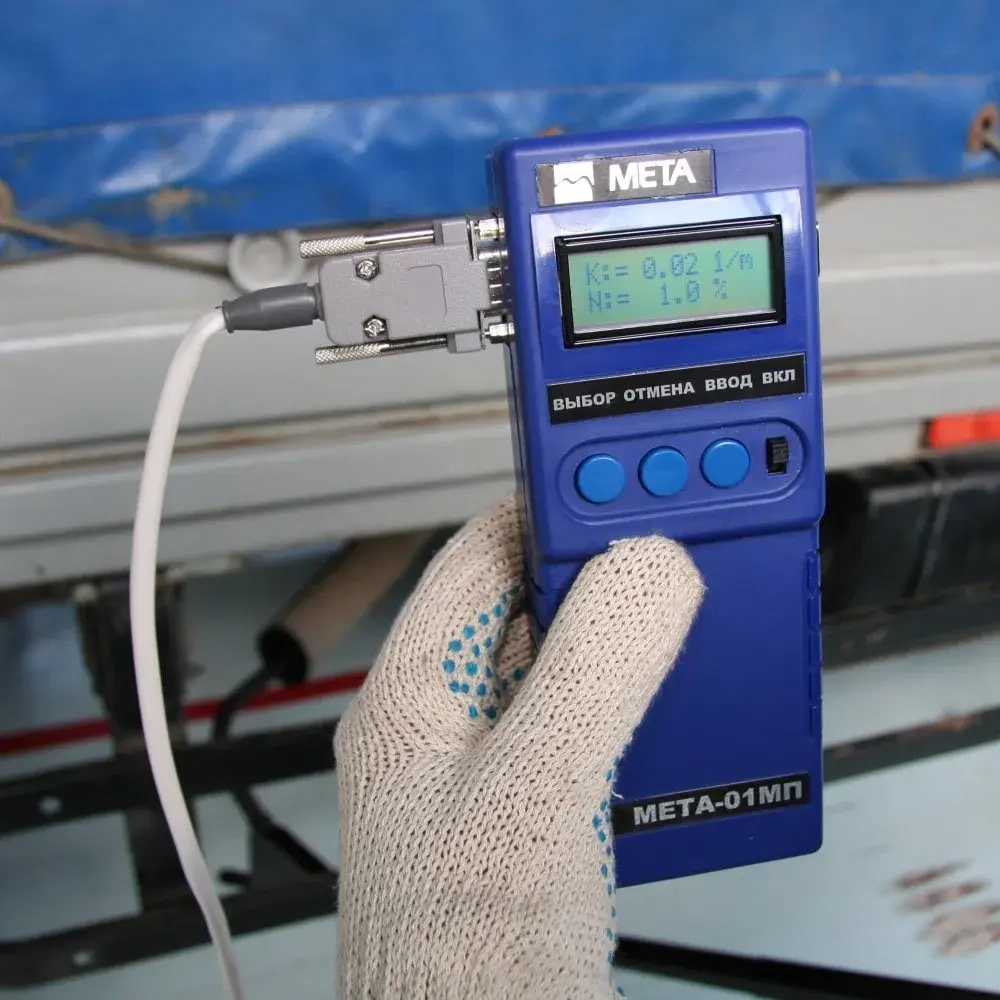 МЕТА-01МП 02 дымомер-газоанализатор выхлопов дизельных двигателей переносной