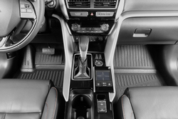 Коврики Premium, 3D в салон AUDI Q3, 2015- , внедор., АКПП, 4 шт. (непревзойденный стиль, полиуретан, чёрные) Element.TRIUMF.CARAUD00001