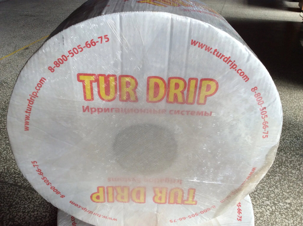 Капельная лента эмиттерная TUR DRIP 0,8х30см х 1000м* 1.6 L
