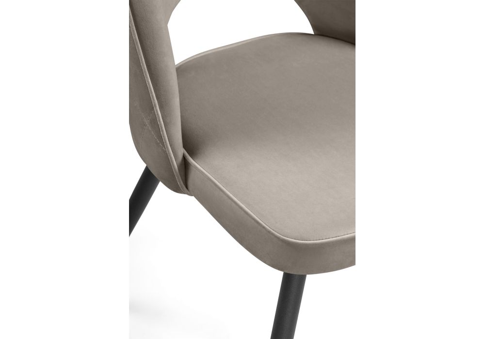 Стул на металлокаркасе Клэйн MR-30 / черный