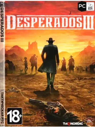 Desperados III, игра для ПК на DVD