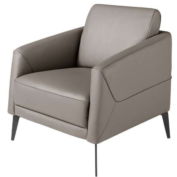 Кресло Angel Cerda 5134, темно-серая кожа